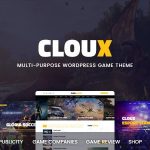 Cloux v1.1 - Game & Gaming WordPress Theme
