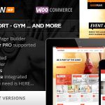 Gameplan v1.6.1 - Event and Gym Fitness Theme
