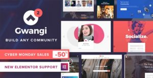 Gwangi v2.0.2 - PRO Multi-Purpose Membership, Social Network & BuddyPress Community Theme