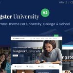Kingster - Education WordPress For University, College and School