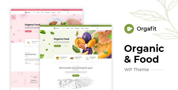 OrgaFit v1.0.1 - Organic and Health WordPress Theme