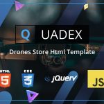 Quadex v1.0 - Drones Store Html Template