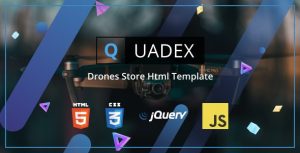 Quadex v1.0 - Drones Store Html Template