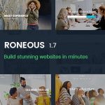 Roneous v1.7.3 - Creative Multi-Purpose WordPress Theme