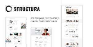 Structura v1.4.7 - Minimal One Page Theme