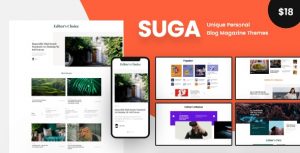 Suga v1.1 - Magazine and Blog WordPress Theme