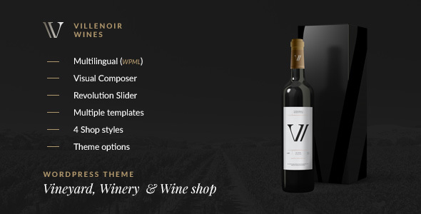 Villenoir v4.7 - Vineyard, Winery & Wine Shop