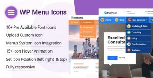 WP Menu Icons v1.1.3 - Effectively Add & Customize Icons For WordPress Menus