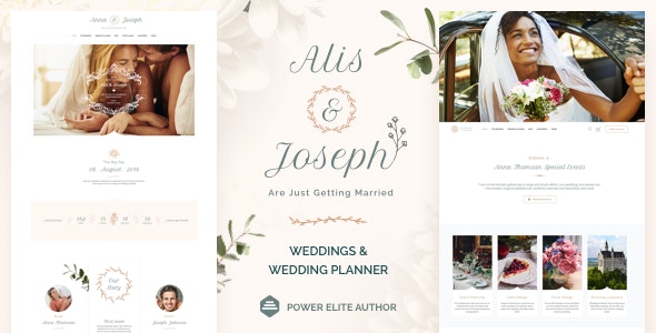 Alis v4.0 - Wedding Planner WordPress Theme