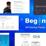 Begin v1.8 - Startup, SaaS WordPress Theme