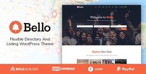 Bello v1.4.4 - Directory & Listing WordPress Theme