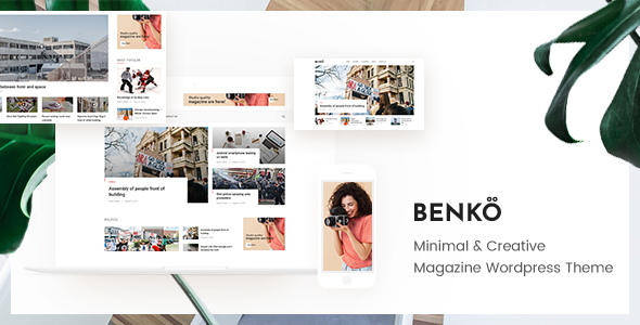 Benko v1.0.2 - Creative Magazine WordPress Theme