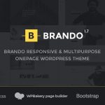 Brando v1.7.5 - Responsive and Multipurpose OnePage WordPress Theme