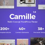 Camille v1.0.9 - Multi-Concept WordPress Theme
