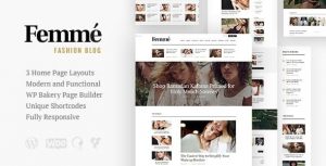 Femme v1.2.3 - An Online Magazine & Fashion Blog WordPress Theme