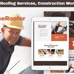 HomeRoofer v1.0.1 - Roofing Company Services & Construction WordPress Theme