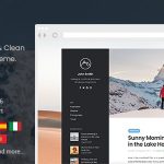 Iceberg v2.0 - Simple & Minimal Personal Content-focused