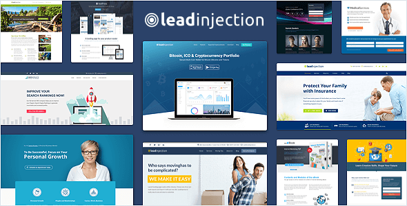 Leadinjection v2.3.6 - Landing Page Theme