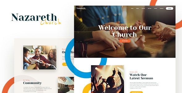 Nazareth v1.0.3 - Church & Religion WordPress Theme