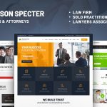 Pearson Specter v1.0.1 - WordPress Theme for Lawyer & Attorney
