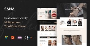Sana v1.3.3 - Fashion Stylist, Beauty Salon and Makeup Artist WordPress Theme