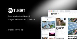 Spotlight v1.5.7 - Feature-Packed News & Magazine Theme