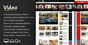 Video News v3.1 - WordPress Magazine / Newspaper Theme