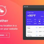 Weather Forecast v1.0.0 - WordPress Weather Plugin