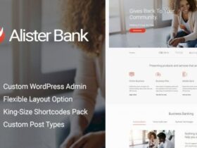 Alister Bank Nulled Credits & Banking Finance WordPress Theme Free Download