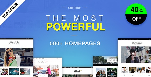 CheerUp - Food, Blog & Magazine Nulled