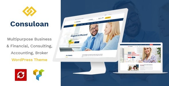 Consuloan Nulled Multipurpose Consulting WordPress Theme Free Download