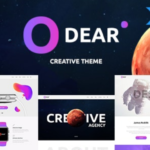 Odear Free Download Multi-Concept Creative WordPress Theme Nulled