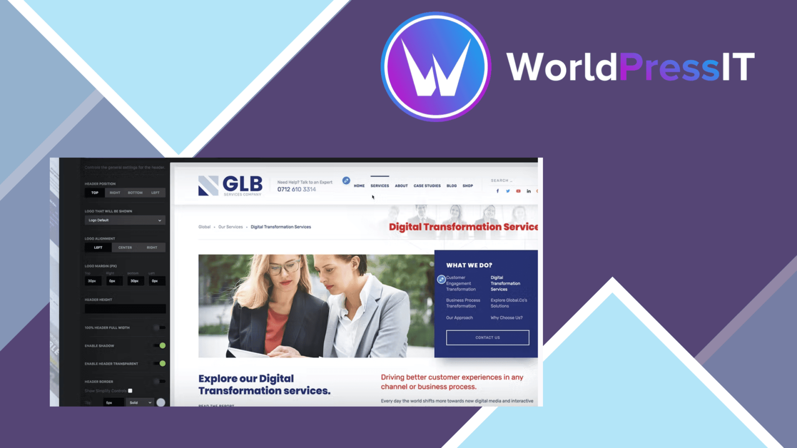 Glb - Responsive Multi-purpose WordPress Theme Nulled