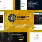 Tradent Cryptocurrency, Bitcoin WordPress Theme Nulled