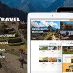 UniTravel Travel Agency & Tourism Bureau WordPress Theme Nulled