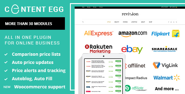 Content Egg v6.2.5 - all in one plugin for Affiliate