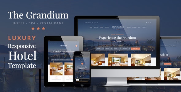 Grandium v1.6.3 - Luxury Hotel Theme