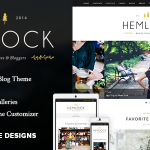 Hemlock v1.8.2 - A Responsive WordPress Blog Theme