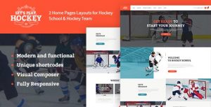 Let's Play v1.1.4 - Hockey School & Winter Sports WordPress Theme
