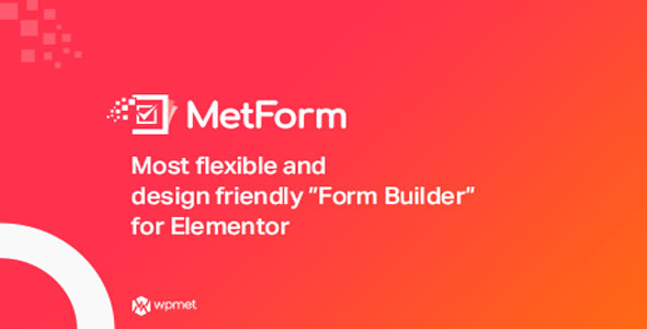 MetForm Pro v1.1.2 - Advanced Elementor Form Builder