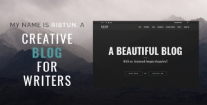 RibTun v1.2 - WordPress Blog Theme For Writers