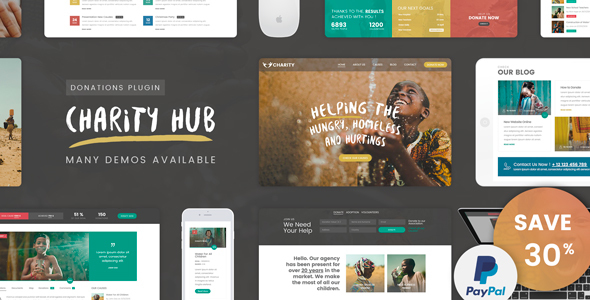 Charity Foundation Theme Nulled