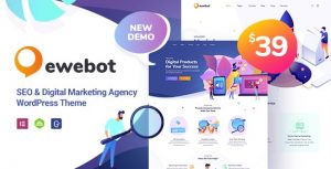 Ewebot v1.1.2 - SEO Digital Marketing Agency Nulled
