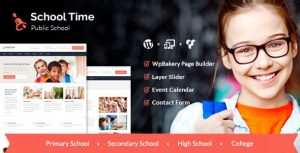 School Time v2.5.0 - Modern Education WordPress Theme