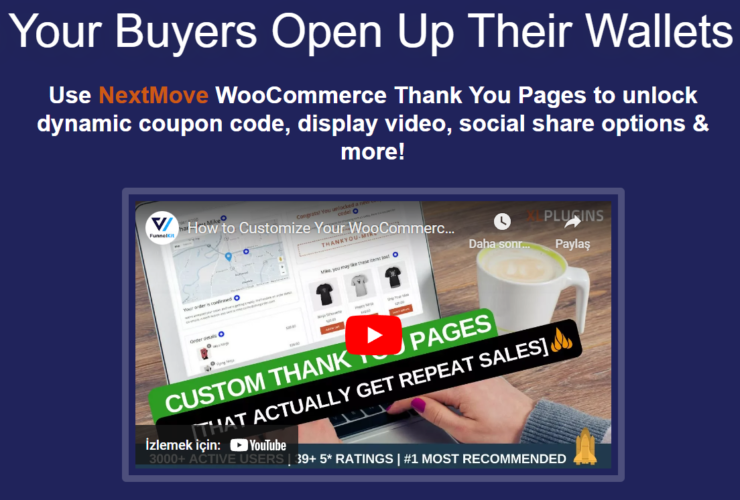NextMove WooCommerce Thank You Page Nulled
