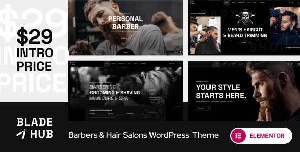 BladeHub-Barber-Shop-Hairdressers-WordPress-Theme-Nulled