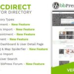 DocDirect - WordPress Theme for Doctors and Healthcare Directory Nulled