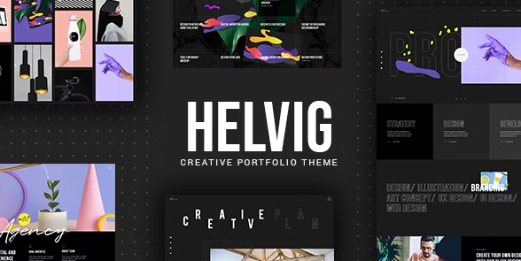 Helvig Creative Portfolio Theme Free Download