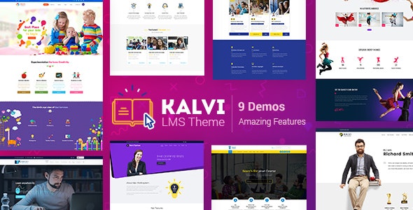 Kalvi - LMS Education Nulled