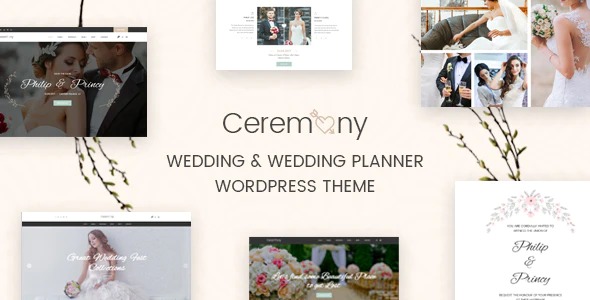 Ceremony Nulled Wedding Planner WordPress Theme Free Download